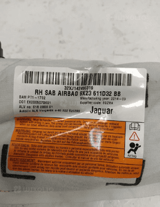 Jaguar xf lift X250 poduszka fotela prawy przód przednia airbag 7