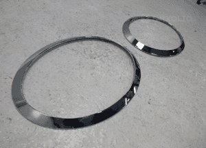 MINI COOPER F55 F56 F57 RAMKA chrom LAMPY REFLEKTORA PRAWA 3