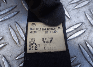 PAS BEZPIECZEŃSTWA LEWY TYŁ MAZDA 3 T89338T RADOM 3