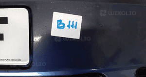 Zderzak przód przedni do ford fiesta MK6 6 vi niebieski błękitny halogeny 5