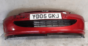 Zderzak przód przedni peugeot 307 ekqd bordo bordowy 1
