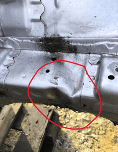 Opel insignia b ćwiartka przednia lewa lewy przód podłużnica fartuch 4