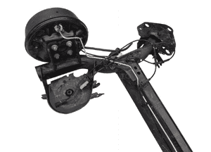 BELKA OŚ OŚKA TYŁ TYLNA KOMPLETNA RENAULT EXPRESS II 2021-2024 555110548R 5