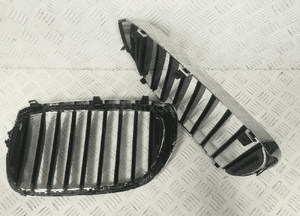 Bmw 7 G11 G12 grill atrapa chłodnicy nerka komplet lewa prawa oryginał chrom + czarny 7