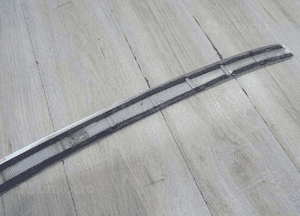 Volvo XC60 ii 17- 31435972 listwa nakładka zderzaka tylna tył chromowa 8