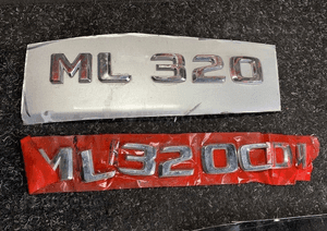 MERCEDES cls sl cl s ml 350 emblemat e 250 cdi 1