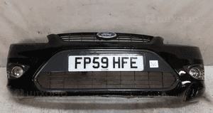 Zderzak przód przedni ford focus MK.2 2 ii lift fl F3 czarny halogeny 1