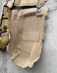 mercedes GL ml 164 dywan wykładzina beżowa przód tył beż 4