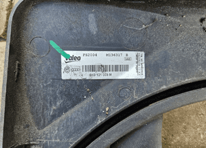 Audi A4 B8 1.8 TFSI wentylatory chłodnicy wentylator moduł 8K0121003M 4