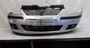 Zderzak przód przedni opel corsa c lift fl Z157 srebrny halogeny 1