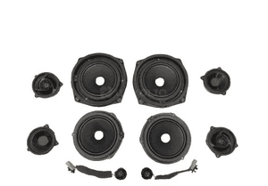 JAGUAR XF X250 XJ X351 GŁOŚNIK GŁOŚNIKI ZESTAW KOMPLET PRZÓD PRZEDNI TYŁ TYLNY ORYGINAŁ 1