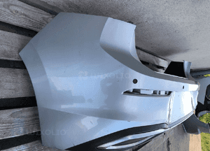 Zderzak tył tylny vw golf viii 8 5H 5H6 hb 2019-  spoiler chrom cały 2