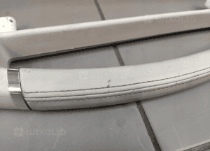 Jeep cherokee liberty kk 07-12r. uchwyt rączka konsoli szara skóra oryginał 3