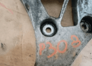 Łapa mocowanie sprężarki klimatyzacji Peugeot 308 T7 1.6 THP V754891480 3