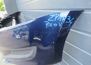 Zderzak przedni przód vw volkswagen polo v 5 6R0 2009-2014 4