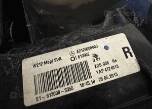 MERCEDES E 212 sedan  lampa tylna  led lift lewa prawa 11