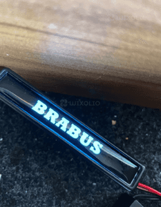 mercedes G 463 464 BRABUS logo led emblemat  w grill 3