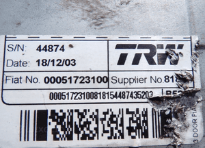 FIAT STILO WSPOMAGANIE ELEKTRYCZNE KOLUMNA EUROPA 00051723100 3