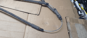 Mechanizm hamulca ręcznego elektryczny Citroen C5 III Opel Zafira 13386364 13389454 5