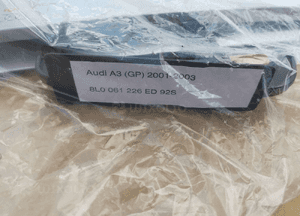 Dywaniki welurowe Audi A3 8L0061226ED 92S tył 2