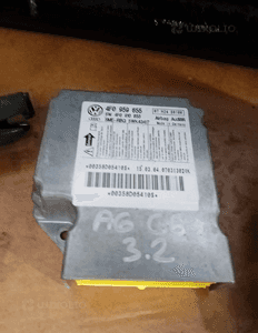 Konsola poduszki pasy AIRBAG  sensor zestaw naprawczy Audi A6 C6 Szara 8