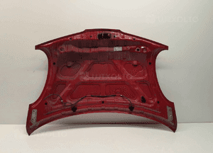 Maska pokrywa silnika nissan micra K12 A32G bordo bordowa 4