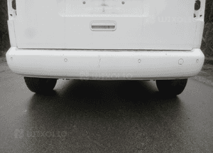 Zderzak tył tylny vw caddy 3 iii lift LB9A krótki 2010-2015 rok 1
