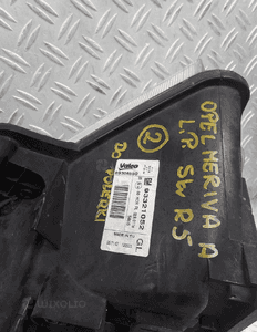 Reflektor lampa lewy przód opel meriva a i 93321052 6