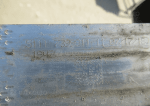 Belka zderzaka przód przednia bmw X3 G01 X4 G02 2014- 12