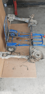 Oś tylna belka zawieszenia tył stabilizator Renault Espace IV 7