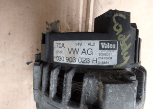 Alternator vw caddy polo 1.9 sdi tdi 030903023H 4