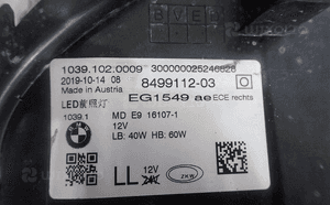 Lampa prawa full led bmw v 5 G30 G31 3