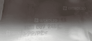 Osłona poszycie słupka lewy tył VW Passat B6 3C9867241C 4