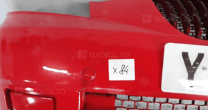 Zderzak przód przedni do kia picanto czerwony R1 2