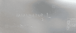 Tapicerka boczek lewy tył tylna lewa Suzuki Swift IV 76181-62K0 5