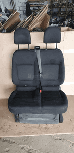 Fotel pasażera kanapa ławka dwójka Renault Trafic III Vivaro B 14- 1