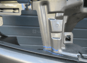 Zderzak przedni przód vw touran i 1 lift 1T0 1T0807221D-L 2006-2010 12