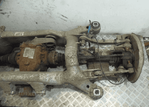 BMW E60 2,0D BELKA TYLNA ZAWIESZENIE SANKI WÓZEK MOST TYŁ 3,23 2