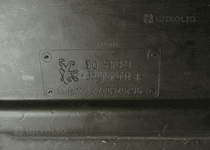 1X. półka tylna bagażnika peugeot 406 oryginał 12