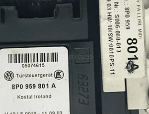 Audi A3 8P 3D silniczek sterownik szyby lewy 8P0 959 801 A  3D 2