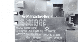 Mercedes s-klasa W223 2020- moduł ładowarka indukcyjna A2239000026 5
