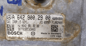 MERCEDES om 642 lift 350 cdi komputer stacyjka sterownik kluczyk zestaw A 6429002900 7