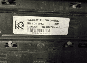 Audi S6 C8 4K0 atrapa grill radar 18- 2