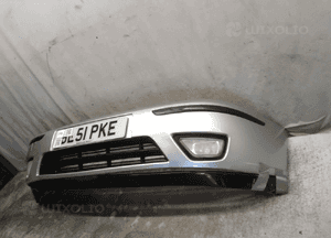Zderzak przód przedni do ford focus MK1 i lift fl 08 srebrny halogeny 3