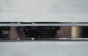 Bmw 4 F32 luxury line 2013- listwa chrom zderzaka tył 7294827 10