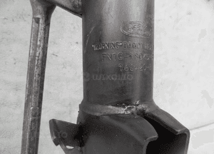 MCPERSON MCPHERSON ZWROTNICA PRAWY PRZÓD FORD ECOSPORT 2016 2