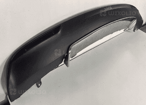 Spoiler dyfuzor listwa chrom zderzak tył tylny tesla model s 2013- 6009005 2
