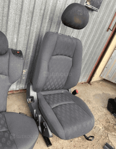 MERCEDES C 203 fotel przód przedni grzany fotele lewy prawy kombi kanapa 2/1 12