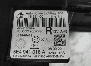 Skoda octavia iv 4 5E4 full led cała lampa przednia prawa 9
