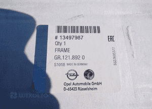 Nakładki na lusterka carbon opel corsa e 13497987 nowy oryginał 2